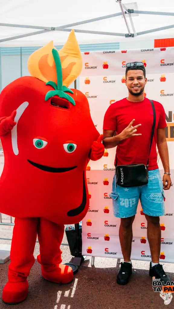 mascotte piment cabri animation marketing